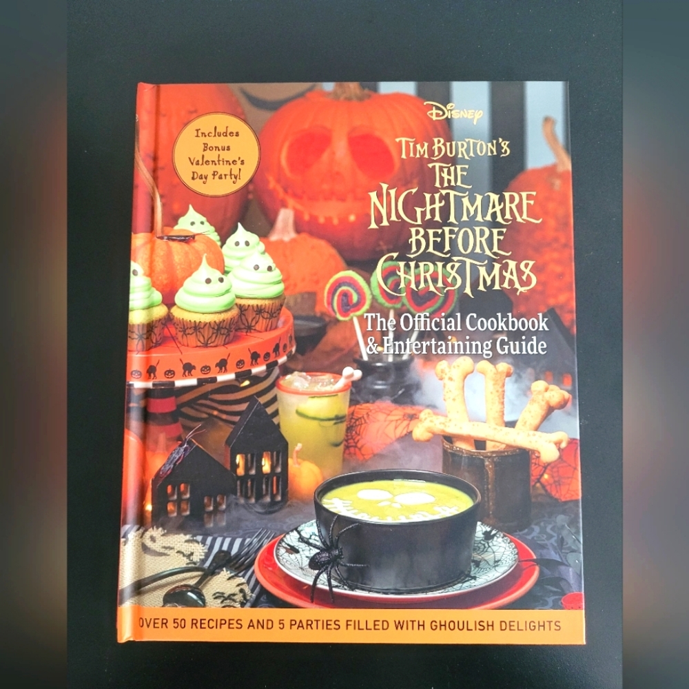 Disney The Nightmare Before Christmas Entertaining Guide & Cookbook
